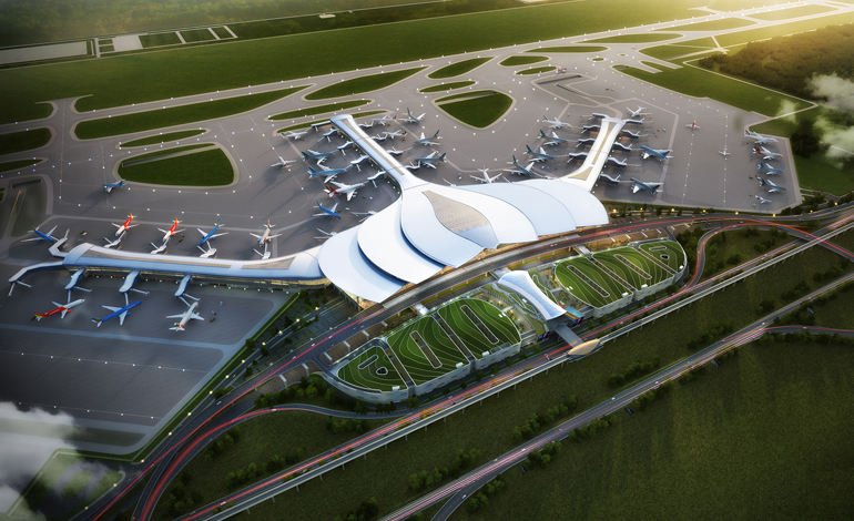  IC İçtaş İnşaat Long Thanh Uluslararası Havalimanı’nın temel atma töreni